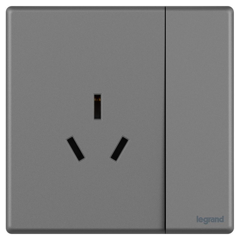 F5R智绘 F5R智绘 F5R智绘/深砂银/一开三孔16A  F5R/15/15CS-C3 F5R/15/15CS-C3