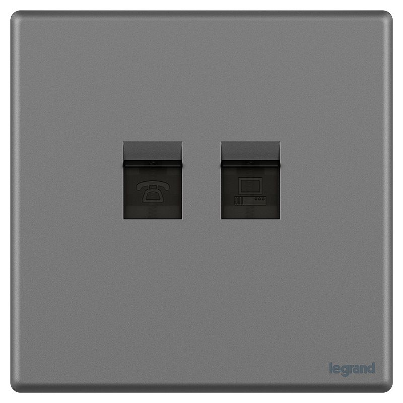 F5R智绘 F5R智绘 F5R智绘/深砂银/电话电脑插  F5R/T01/C01-C3 F5R/T01/C01-C3