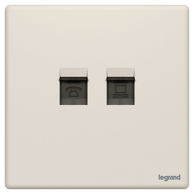 F5R智绘 F5R智绘 F5R智绘/奶油白/电话电脑插  F5R/T01/C01-C4 F5R/T01/C01-C4