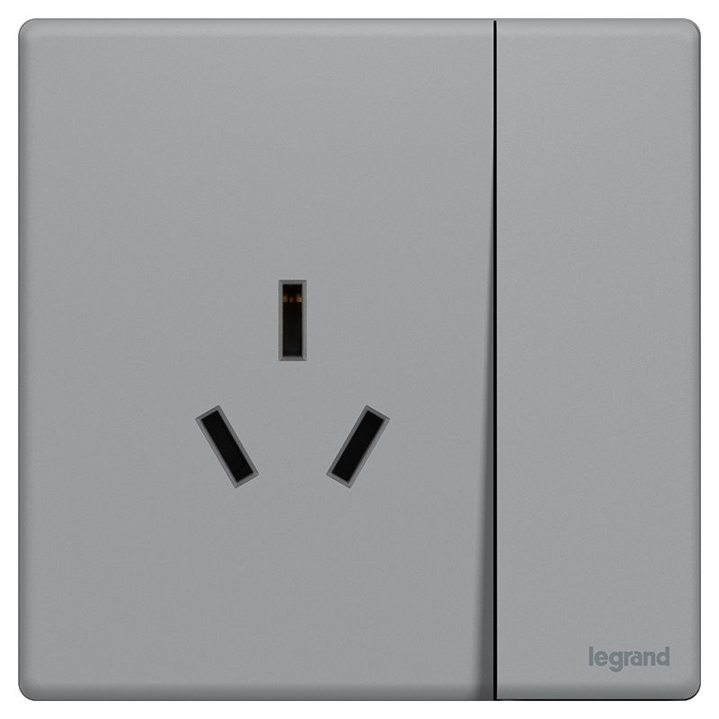 F5R智绘 F5R智绘 F5R智绘/艺术灰/一开三孔10A  F5R/15/10S-C5 F5R/15/10S-C5