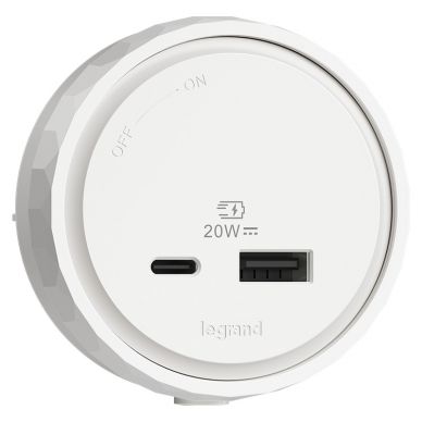 轨道插（圆形） 轨道插（圆形） LT3指示环  USB  A+C适配器（白色） LT3USBACLR  LT3USBACLR LT3USBACLR