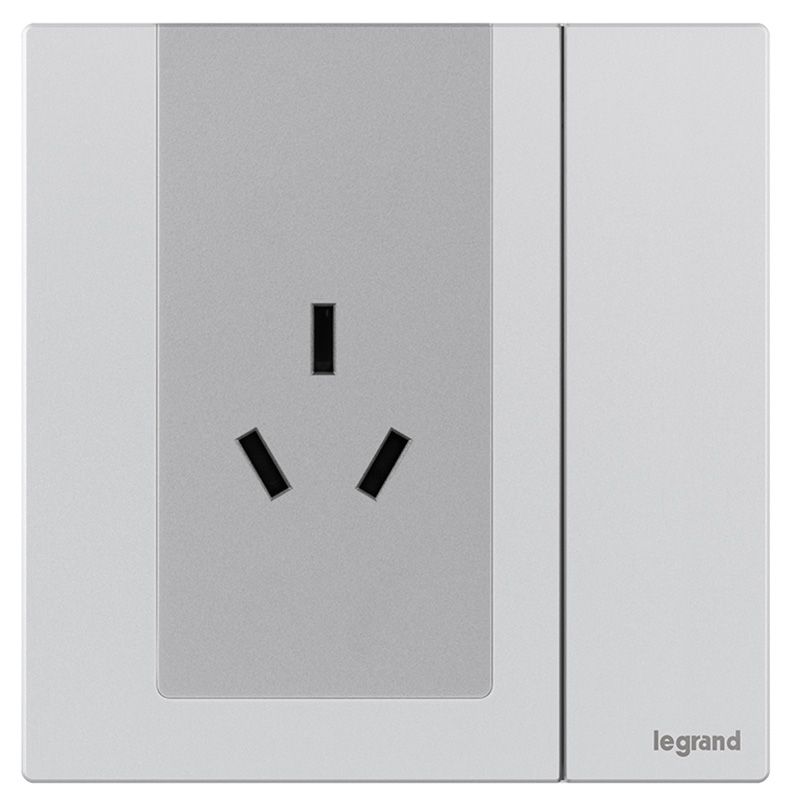 F9逸景金属款 F9逸景金属款 F9冰点铝/一开三孔16A 86型 F9/15/15CS-J1 86型 F9/15/15CS-J1