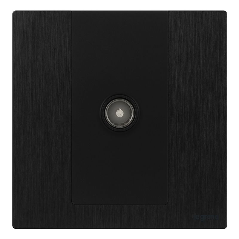 F9逸景金属款 F9逸景金属款 F9拉丝黑/电视插 86型 F9/31VTV75-J2 86型 F9/31VTV75-J2