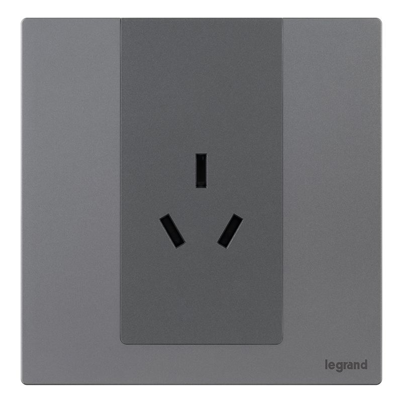 F9逸景金属款 F9逸景金属款 F9沉灰铝/三孔16A 86型 F9/426/15CS-J3 86型 F9/426/15CS-J3