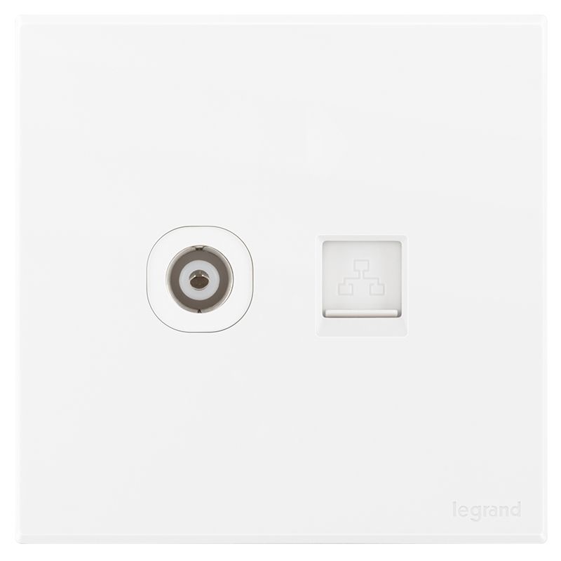 E8E画采 E8E画采 画采陶瓷白/六类电脑电视插 86型 E8E/C601/TVB 86型 E8E/C601/TVB