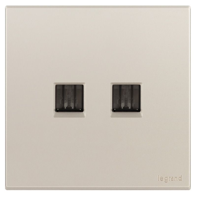 E8E画采 E8E画采 画采粉铂金/二位电脑插 86型 E8E/C01B/2-C2 86型 E8E/C01B/2-C2