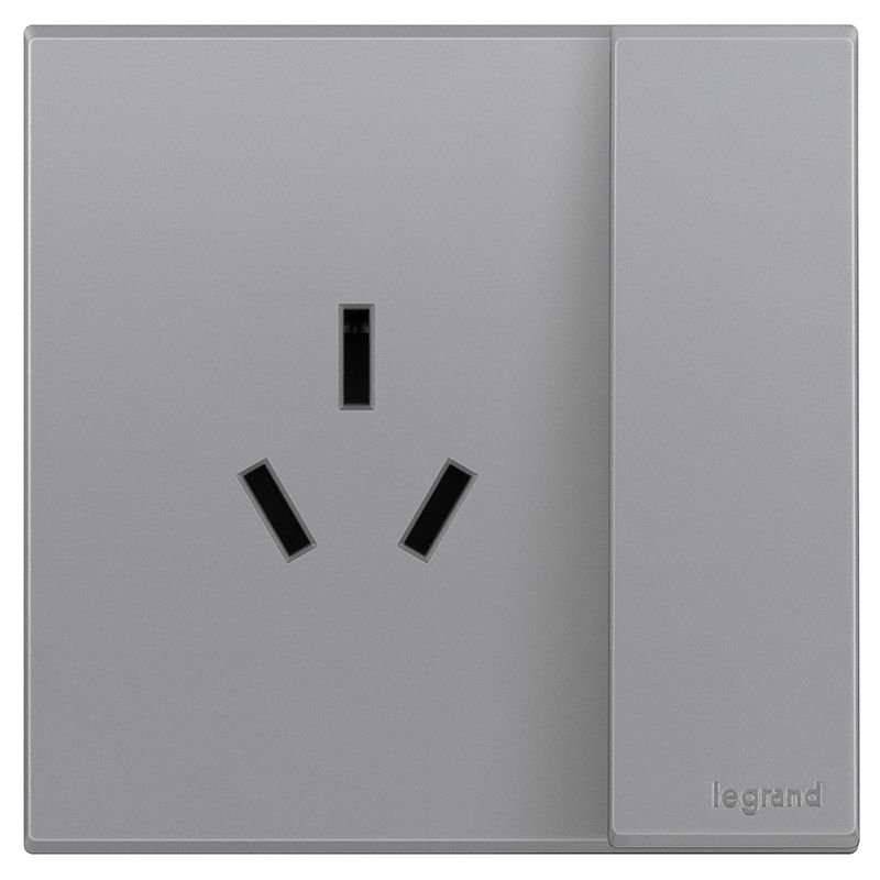 E8E画采 E8E画采 画采深砂银/一开三孔16A 86型 E8E/15/15CS-C3 86型 E8E/15/15CS-C3