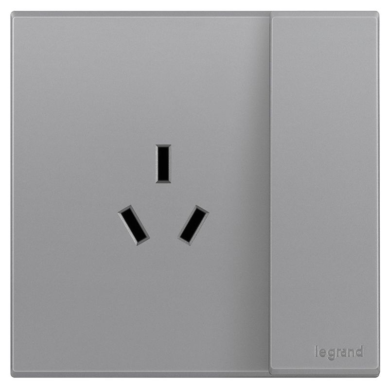 E8E画采 E8E画采 画采深砂银/一开三孔10A 86型 E8E/15/10S-C3 86型 E8E/15/10S-C3