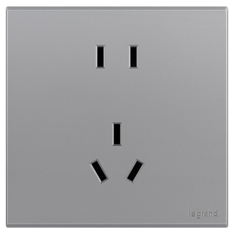 E8E画采 E8E画采 画采深砂银/五孔插 86型 E8E/426/10USL-C3 86型 E8E/426/10USL-C3