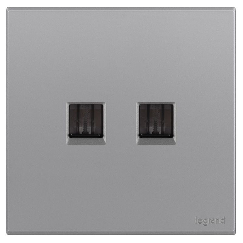 E8E画采 E8E画采 画采深砂银/二位电脑插 86型 E8E/C01B/2-C3 86型 E8E/C01B/2-C3