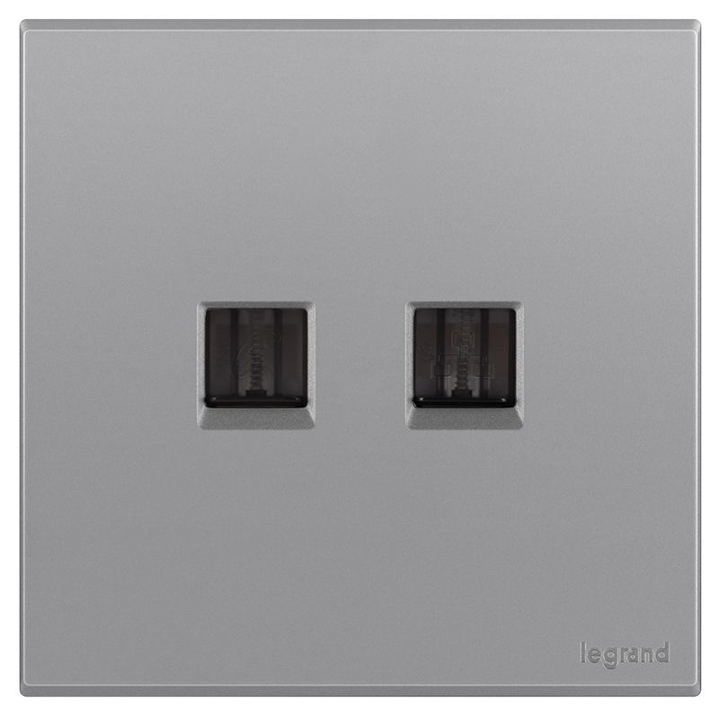 E8E画采 E8E画采 画采深砂银/电话电脑插 86型 E8E/T01/C01B-C3 86型 E8E/T01/C01B-C3