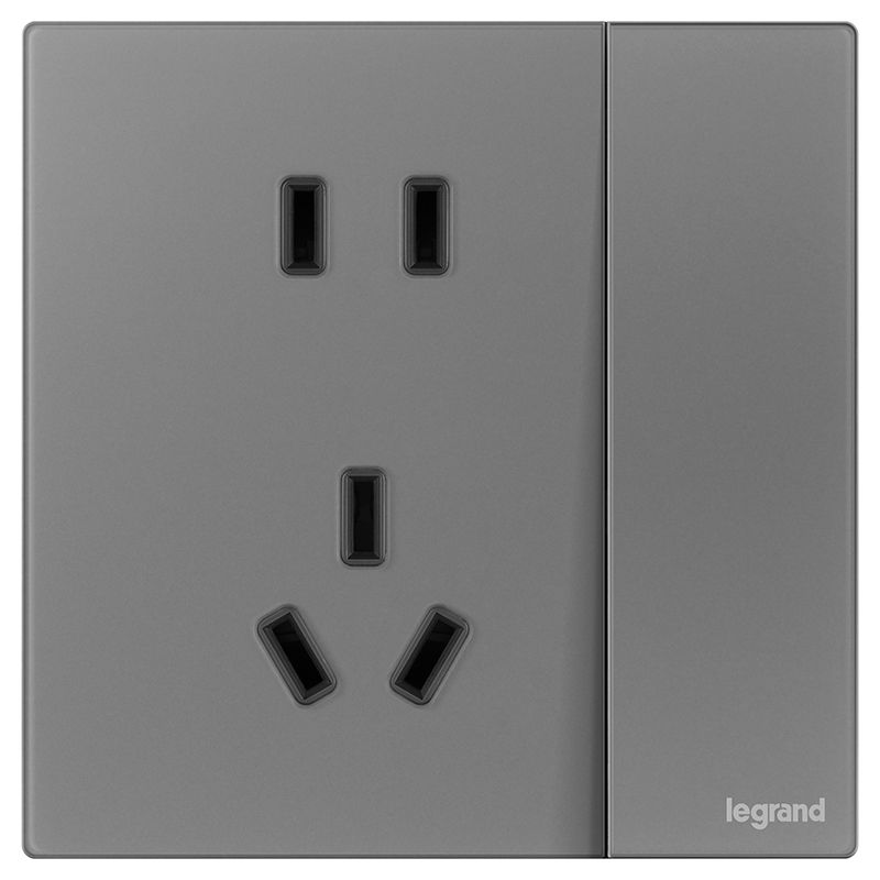 F7维翼 F7维翼 维翼烟云砂F7/一开双控五孔 86型 F7/25/10USL-Y1 86型 F7/25/10USL-Y1