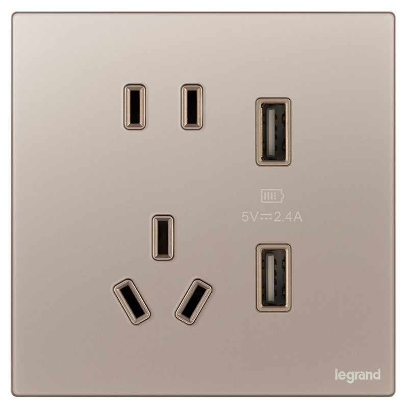 F7维翼 玻璃款 F7维翼 玻璃款 维翼玫金玉F7/USB五孔 86型 F7/426/10US/U2-G2 86型 F7/426/10US/U2-G2