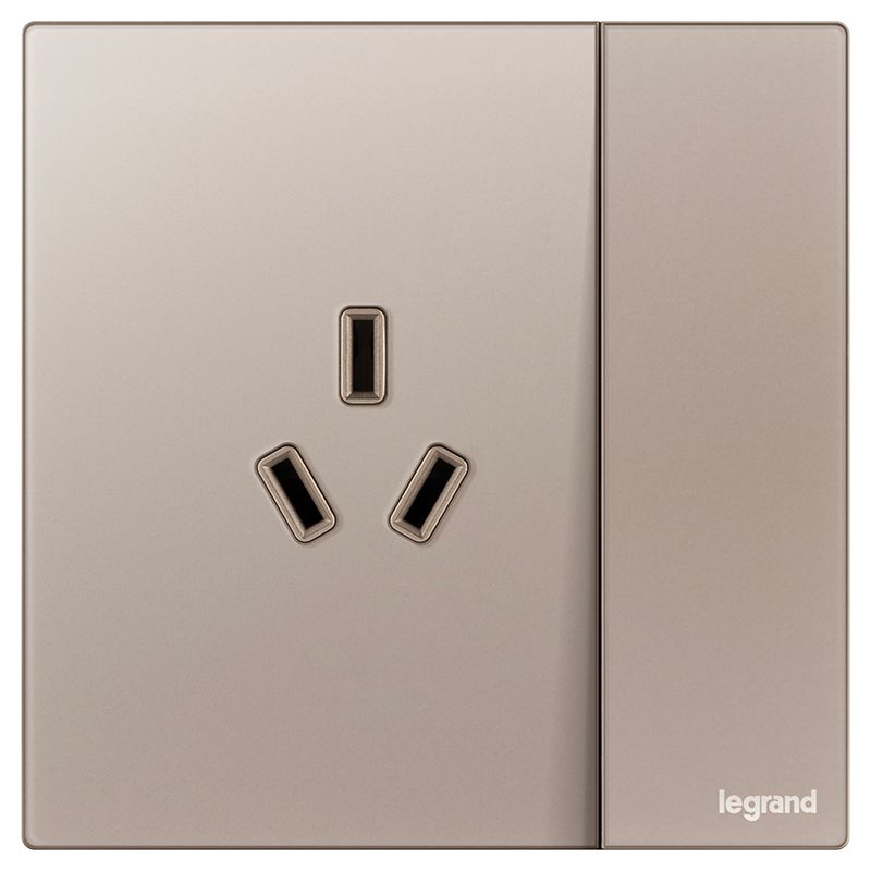 F7维翼 玻璃款 F7维翼 玻璃款 维翼玫金玉F7/一开三孔10A 86型 F7/15/10S-G2 86型 F7/15/10S-G2