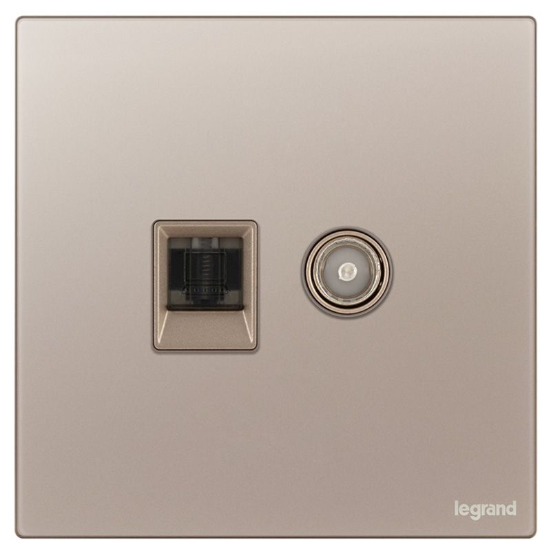 F7维翼 玻璃款 F7维翼 玻璃款 维翼玫金玉F7/电脑电视插 86型 F7/C01/TV-G2 86型 F7/C01/TV-G2