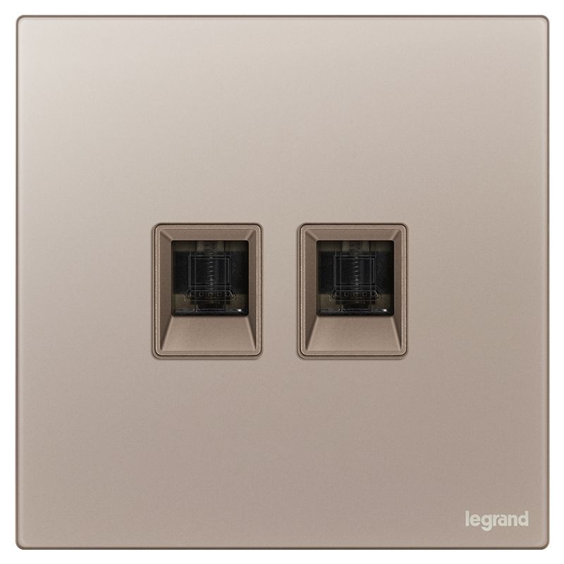 F7维翼 玻璃款 F7维翼 玻璃款 维翼玫金玉F7/二位六类电脑 86型 F7/C601/2-G2 86型 F7/C601/2-G2