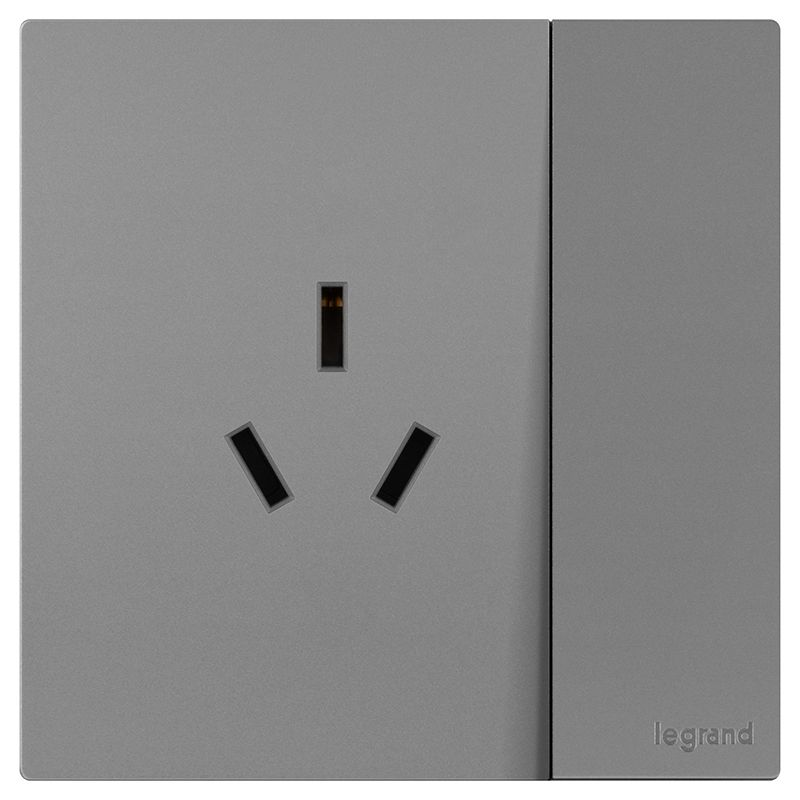 F7维翼 F7维翼 维翼深砂银/一开三孔16A 86型 F7/15/15CS-C3 86型 F7/15/15CS-C3