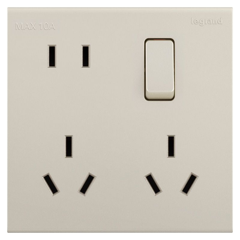 淳逸 E8 淳逸 E8 淳逸粉铂金/一开8孔10A  E8/15/8P-C2 E8/15/8P-C2