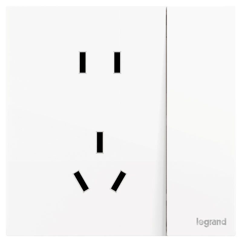 K7E 浅央 K7E 浅央 浅央陶瓷白/一开双控五孔插座 86型 K7E/25/10USL 86型 K7E/25/10USL