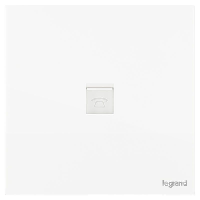 K7E 浅央 K7E 浅央 浅央陶瓷白/一位电话插 86型 K7E/T01 86型 K7E/T01