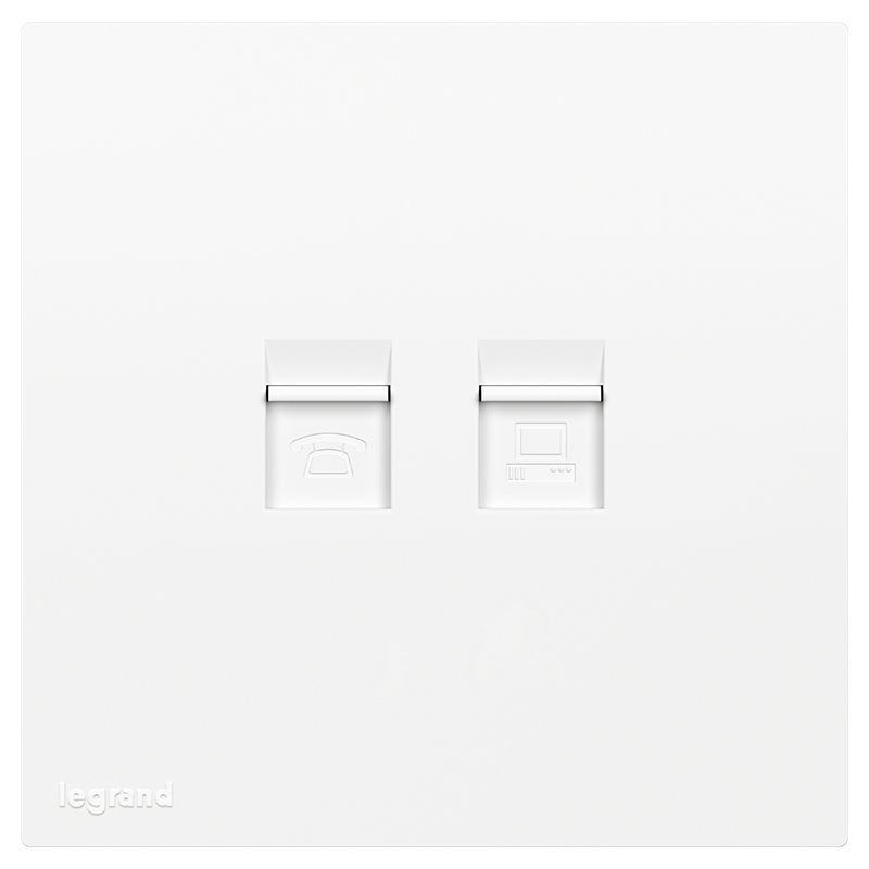 F5E畅境 F5E畅境 畅境玉兰白/电话电脑插  F5E/T01/C01 F5E/T01/C01