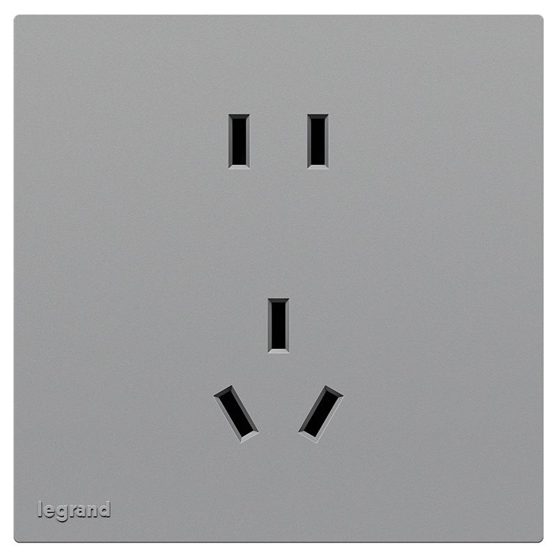 F5E畅境 F5E畅境 畅境艺术灰/五孔  F5E/426/10USL-C5 F5E/426/10USL-C5