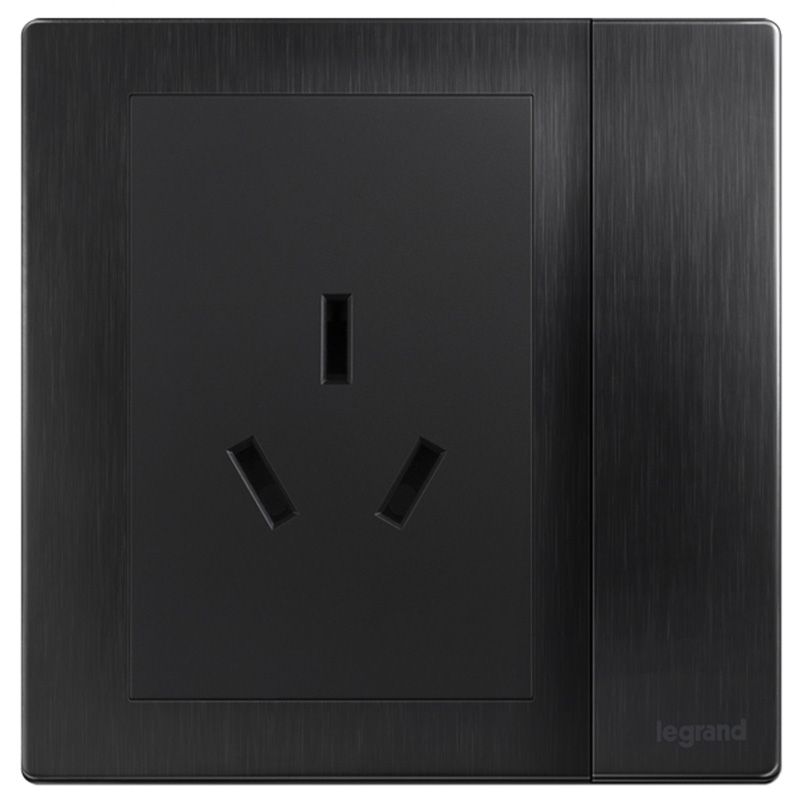 F8未莱 F8未莱 未莱幻影黑/一开三孔16A 86*88 F8/15/15CS-J2 86*88 F8/15/15CS-J2