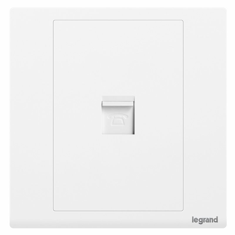 朗淳 朗淳 朗淳玉兰白/电话插座 86型 ERQT01 86型 ERQT01