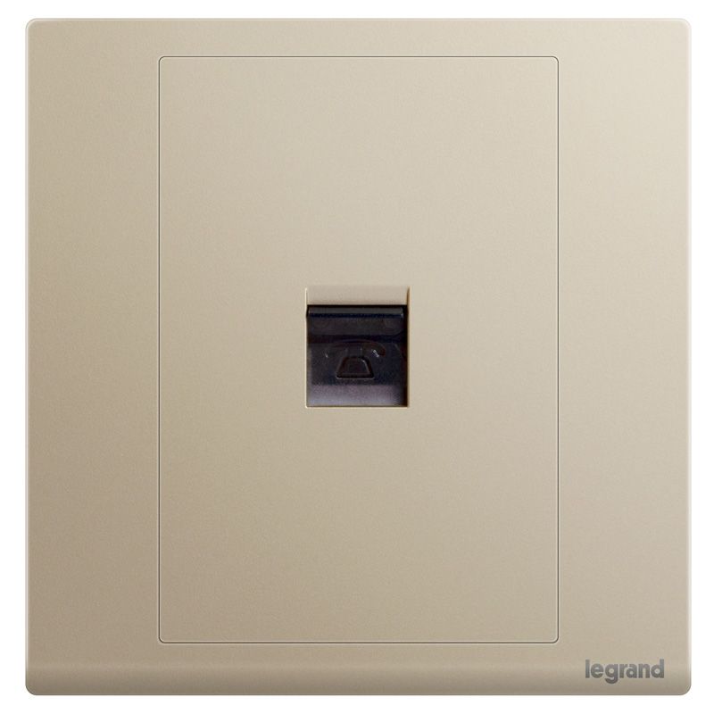 朗淳 朗淳 朗淳米兰金/电话插座 86型 ERQT01-C2 86型 ERQT01-C2