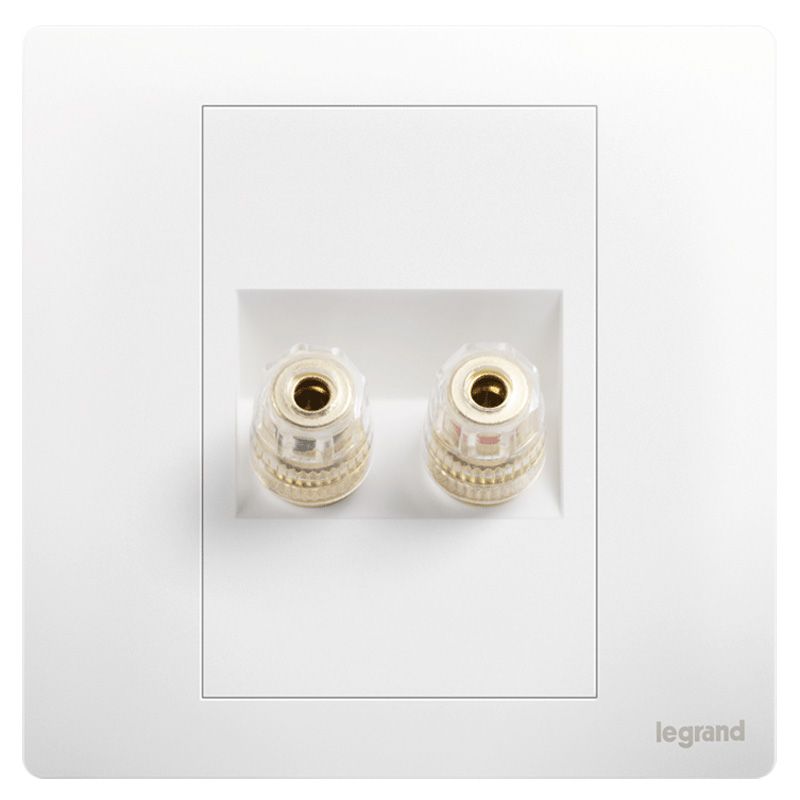 F8未莱 F8未莱 未莱陶瓷白/一位音箱插（2头） 86型 F8/M8 86型 F8/M8