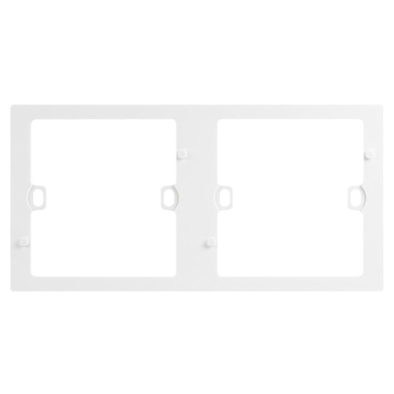 F8未莱 F8未莱 未莱陶瓷白/二位连体面板 86型 F8103/2 86型 F8103/2