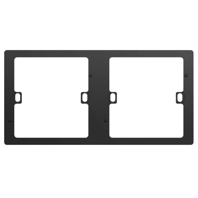 F8未莱 F8未莱 未莱子夜黑/二位连体面板 86型 F8103/2-C 86型 F8103/2-C