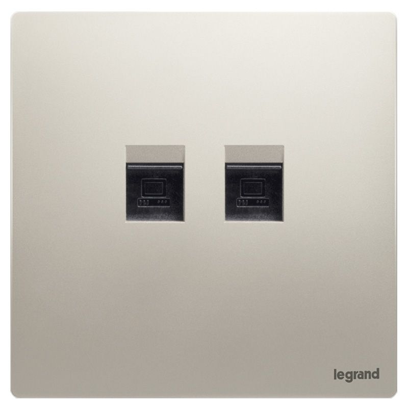 F8未莱 F8未莱 未莱粉铂金/二位电脑插（六类） 86型 F8/C601/2-C2 86型 F8/C601/2-C2