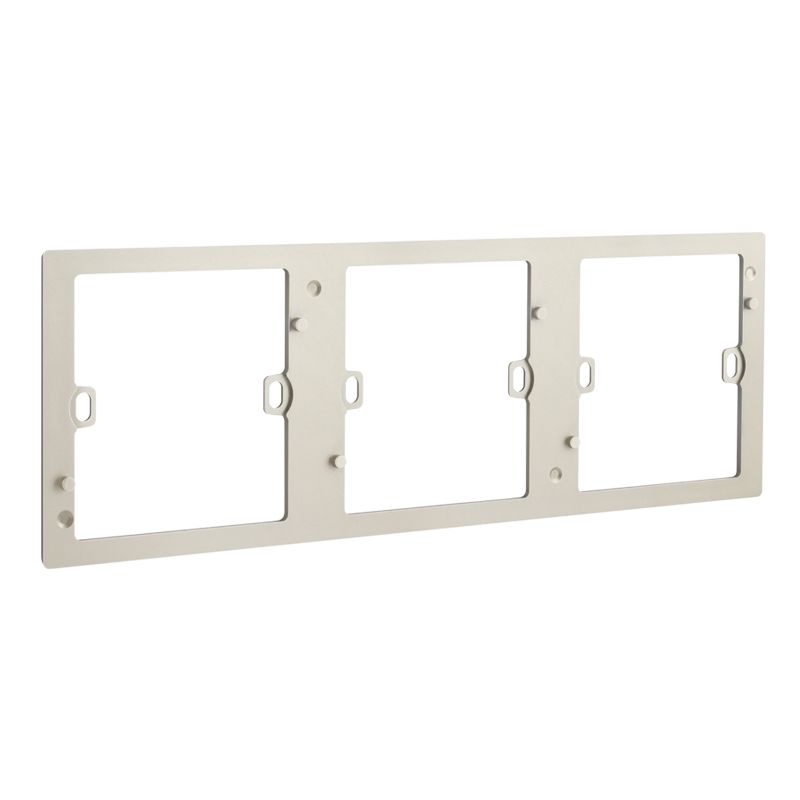 F8未莱 F8未莱 未莱粉铂金/三位连体面板 86型 F8103/3-C2 86型 F8103/3-C2