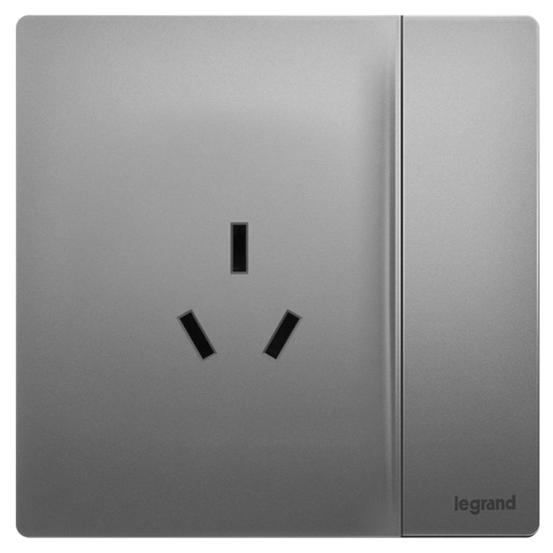 F8未莱 F8未莱 未莱深砂银/一开三孔10A 86型 F8/15/10S-C3 86型 F8/15/10S-C3