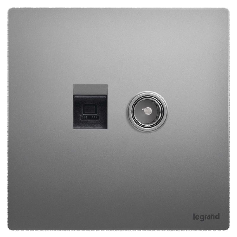 F8未莱 F8未莱 未莱深砂银/电脑电视插 86型 F8/C01/TV-C3 86型 F8/C01/TV-C3