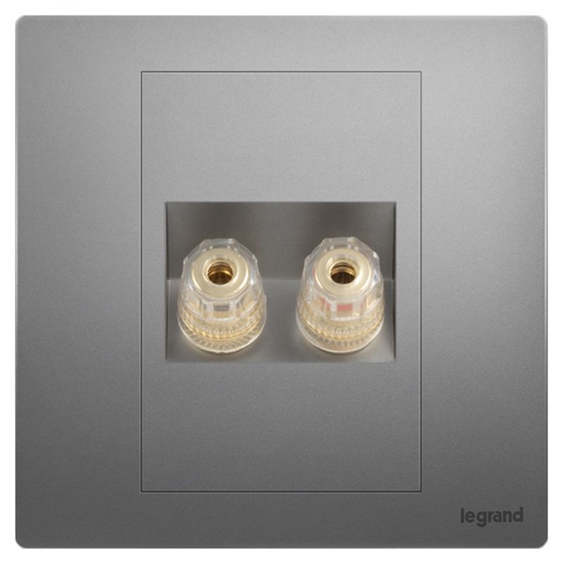 F8未莱 F8未莱 未莱深砂银/一位音箱插（2头） 86型 F8/M8-C3 86型 F8/M8-C3