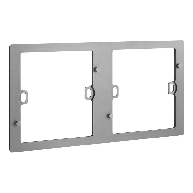 F8未莱 F8未莱 未莱深砂银/二位连体面板 86型 F8103/2-C3 86型 F8103/2-C3