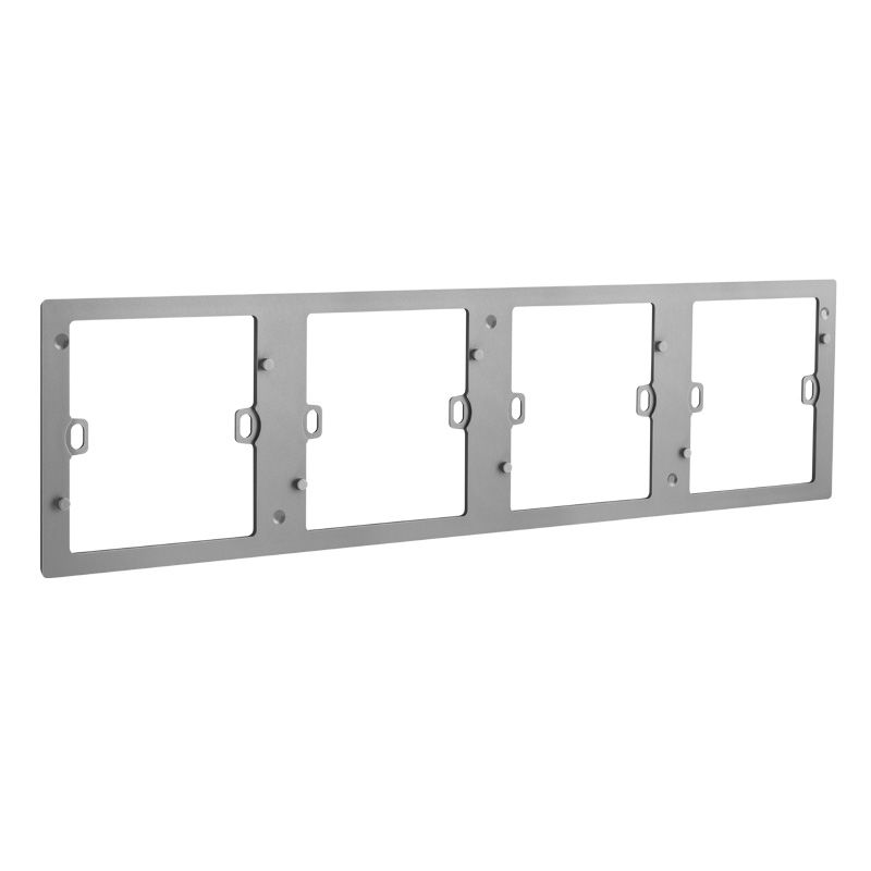 F8未莱 F8未莱 未莱深砂银/四位连体面板 86型 F8103/4-C3 86型 F8103/4-C3