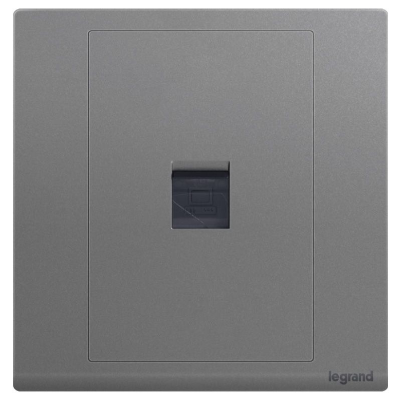 朗淳 朗淳 朗淳深砂银/电脑插座 86型 ERQC01-C3 86型 ERQC01-C3