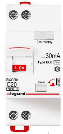 RXC RXC RXC系列  1P+N20A 带漏电(2模)  REN205 REN205