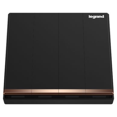 K8逸景 K8逸景 K8黑色/四开单控带LED(电镀边) 86型 K8/34/1/2DN-C 86型 K8/34/1/2DN-C