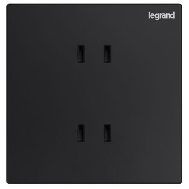 K8逸景 K8逸景 K8黑色/四孔插座-新国标 86型 K8/426U2S-C 86型 K8/426U2S-C