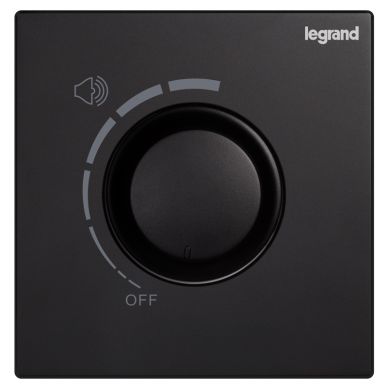 K8逸景 K8逸景 K8黑色/音量调节开关_定压式 86型 K8/M5-C 86型 K8/M5-C