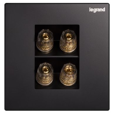 K8逸景 K8逸景 K8黑色/二位音箱插（4头） 86型 K8/M8/2-C 86型 K8/M8/2-C