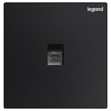 K8逸景 K8逸景 K8黑色/电话插 86型 K8/T01-C 86型 K8/T01-C