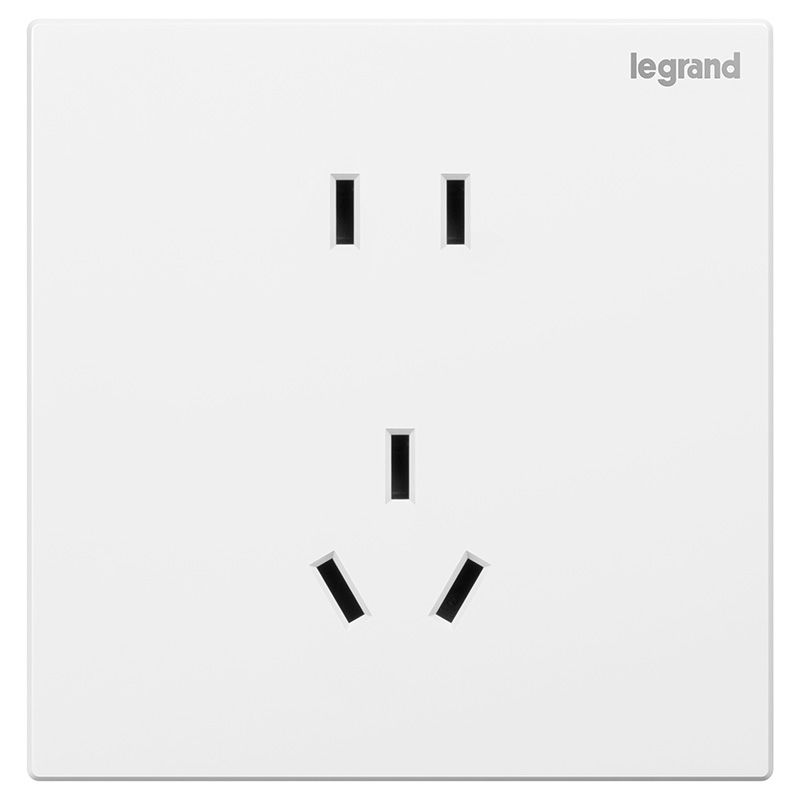 K8逸景 K8逸景 K8玉兰白/正五孔插座-新国标 86型 K8/426/10USLGS 86型 K8/426/10USLGS