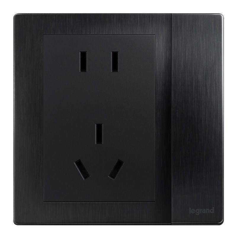 F8未莱 F8未莱 未莱幻影黑/一开双控五孔-新国标 86*88 F8/25/10USLS-J2 86*88 F8/25/10USLS-J2