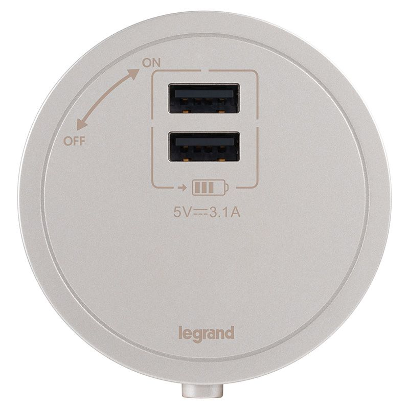 轨道插（圆形） 轨道插（圆形） 轨道插座/圆形 金色USB适配器 LPT-BUSB-RC2  LPT-BUSB-RC2 LPT-BUSB-RC2