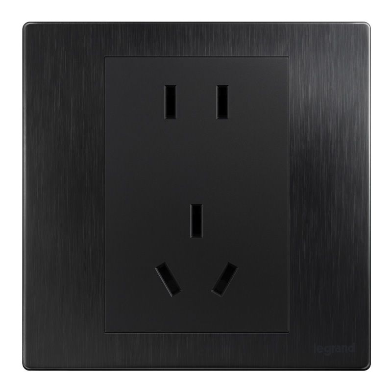 F8未莱 F8未莱 未莱幻影黑/五孔插-新国标 86*88 F8/426/10USLS-J2 86*88 F8/426/10USLS-J2